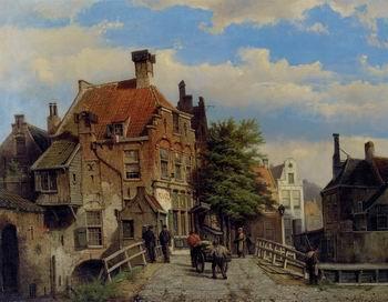 unknow artist European city landscape, street landsacpe, construction, frontstore, building and architecture. 329 Germany oil painting art